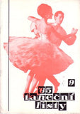 TANEČNÍ LISTY. - 1965. /divadlo/tanec/balet/