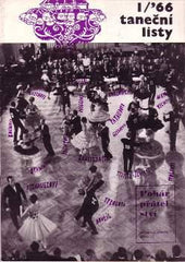 TANEČNÍ LISTY. - 1966. /divadlo/tanec/balet/