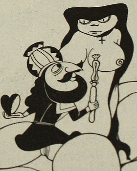 1931. Erotický tisk; ilustrace FRANTIŠEK BIDLO.
