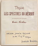 TOYEN / HEISLER; HENRI: LES SPECTRES DU DÉSERT. - 1939. Přízraky pouště. Surrealismus; tajná edice. /surealizmus/