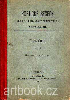 1886. Poetické besedy. Redaktor Jan Neruda. 