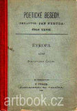 ČECH; SVATOPLUK: EVROPA. - 1886. Poetické besedy. Redaktor Jan Neruda.
