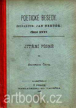 1887. Poetické besedy. Redaktor Jan Neruda. 