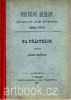 1884. Poetické besedy. Redaktor Jan Neruda.