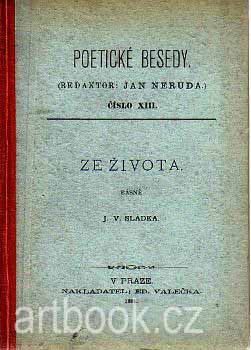 1884. Poetické besedy. Redaktor Jan Neruda.
