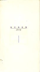 BUBER; MARTIN: JÁ A TY. - 1969. Váhy sv. 3. Obálka ZDENĚK ZIEGLER.