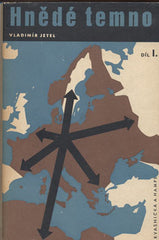 JETEL; VLADIMÍR: HNĚDÉ TEMNO. - 1946. Obálka JAROSLAV ŠVÁB.