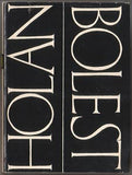 HOLAN; VLADIMÍR: BOLEST. - 1965. Klub přátel poezie. Obálka LUCIE WEISSEBERGEROVÁ; frontispis TESAŘ. /60/1/