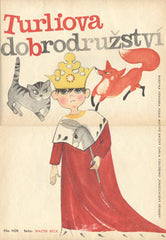 Bláhová - TURLIOVA DOBRODRUŽSTVÍ. - 1968. Autorka NADĚŽDA BLÁHOVÁ.