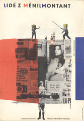 Fišer - LIDÉ Z MÉNILMONTANT. - 1965. Autor FIŠER.  Režie Maurice Delbez.