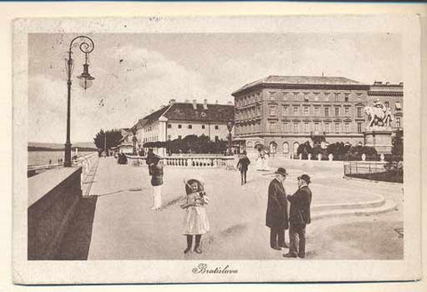 1922. Pohlednice. Místopis.