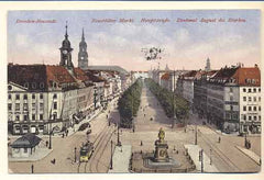 DRESDEN - NEUSTADT. - Pohlednice. Místopis. Německo.