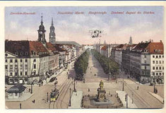 DRESDEN - NEUSTADT. - Pohlednice. Místopis. Německo.