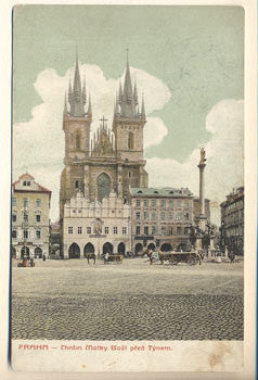 Dopisnice. Pohlednice. Místopis Čechy. /Pragensie/