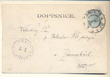 POZDRAV Z PRAHY! - Dopisnice. Pohlednice. Místopis Čechy. Dlouhá adresa. /Pragensie/