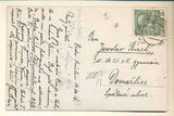 PRAHA -  POHLED ZE SADŮ RUDOLFOVÝCH. - 1916. Dopisnice. Pohlednice. Místopis Čechy. /Pragensie/