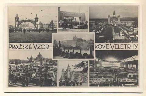 1927. Pohlednice. Dopisnice. Místopis Čechy. /Pragensie/