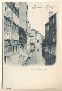 Pohlednice. Dopisnice. Místopis Čechy. Korespondenční lístek. Dlouhá adresa. /Pragensie/
