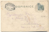 ČESKÝ BROD. - Pohlednice. Dopisnice. Místopis Čechy. Dlouhá adresa.