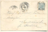 PRAHA - MALÁ STRANA.  - 1900. Pohlednice. Dopisnice. Místopis. Čechy. Dlouhá adresa. /Pragensie/