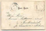 GRUSS AUS NÜRNBERG.  - 1900. Pohlednice. Dlouhá adresa. Cizina - Německo; Norimberk.