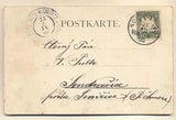 NÜRNBERG. - 1900. Pohlednice. Norimberk. Německo. Cizina. Dlouhá adresa.