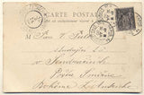 PARIS - PANTHÉON. - 1900. Pohlednice. Paříž. Francie. Cizina. Místopis. Dlouhá adresa.