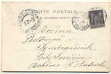 PARIS - PLACE DE LA CONCORDE. - 1900. Pohlednice. Paříž. Francie. Cizina. Místopis. Dlouhá adresa. Kočáry.