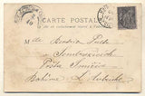 PARIS - TRIBUNAL DE COMMERCE - PALAIS DE JUSTICE. - 1900. Pohlednice. Paříž. Francie. Cizina. Místopis. Dlouhá adresa.