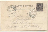 VERSAILLES - HAMEAU DE MARIE-ANTOINETTE LE BOUDOIR. - 1900. Pohlednice. Francie. Cizina. Místopis. Dlouhá adresa.