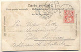 GENÉVE - MONUMENT BRUNSWICK. - 1900. Pohlednice. Ženeva. Švýcarsko. Cizina. Místopis. Dlouhá adresa.