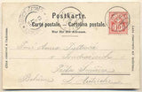 MONNETIER. - 1900. Pohlednice. Švýcarsko. Cizina. Místopis. Dlouhá adresa.