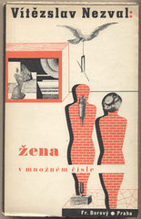 Teige - NEZVAL; VÍTĚZSLAV: ŽENA V MNOŽNÉM ČÍSLE. - 1936. 1. vyd. Obálka; koláže KAREL TEIGE.
