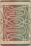1922. 1. vyd. Štorch-Marien;  Aventinum sv. 57. Obálka JOSEF ČAPEK /jc/ REZERVACE