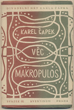 1922. 1. vyd. Štorch-Marien;  Aventinum sv. 57. Obálka JOSEF ČAPEK /jc/ REZERVACE