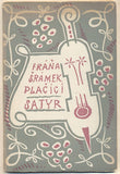 Čapek - ŠRÁMEK; FRÁŇA: PLAČÍCÍ SATYR. - 1923. Obálka JOSEF ČAPEK.