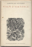 1955. Podpis Seifert; Bouda. Mědirytiny CYRIL BOUDA. Spolek českých bibliofilů.