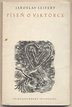 1955. Podpis Seifert; Bouda. Mědirytiny CYRIL BOUDA. Spolek českých bibliofilů.