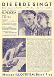 ZEM SPIEVA. - 1933. Bio-program v obrazech; č. 80. Fotografie KAREL PLICKA. /film/program/