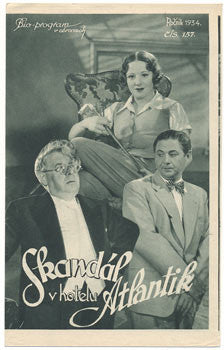 1934. Bio-program v obrazech; č. 157. /film/program/