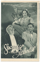 SKANDÁL V HOTELU ATLANTIK. - 1934. Bio-program v obrazech; č. 157. /film/program/