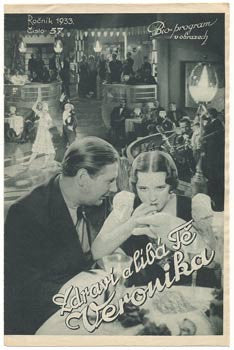 1933. Bio-program v obrazech; č. 57. /film/program/