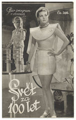 SVĚT ZA 100 LET. - 1936. Bio-program v obrazech; č. 395. /film/program/