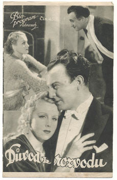 1937. Bio-program v obrazech; č. 450. Adina Mandlová; Oldřich Nový. /film/program/