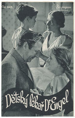 DĚTSKÝ LÉKAŘ Dr. ENGEL. - 1937. Bio-program v obrazech; č. 443. /film/program/