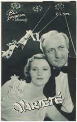 VARIETÉ. - 1935. Bio-program v obrazech; č. 302. /film/program/
