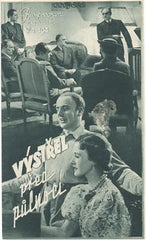 VÝSTŘEL PŘED PŮLNOCÍ. - 1937. Bio-program v obrazech; č. 494. /film/program/