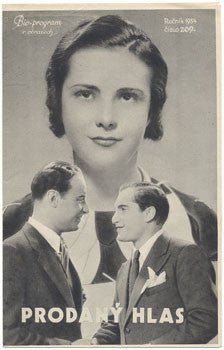 1934. Bio-program v obrazech; č. 209. /film/program/