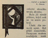 1896. Knihovna Moderní revue sv. 11; obálka a úprava KAREL HLAVÁČEK.