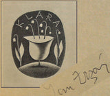 1925. Aventinum. Podpis Zrzavý. Výzdoba JAN ZRZAVÝ. Úprava V. H. BRUNNER.